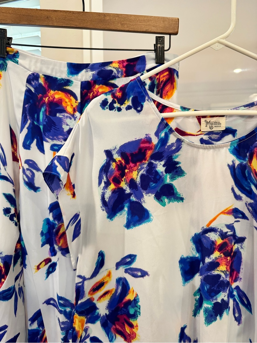 Show Me Your MuMu — Floral Print Tunic & Maxi Skirt Set
